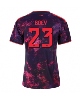 Billige Fotballdrakt Bayern Munich Sacha Boey #23 Replika Tredjedrakt Dame 2026-27 Kortermet Billige Fotballdrakt Bayern Munich Sacha Boey #23 Replika Tredjedrakt Dame 2026-27 Kortermet